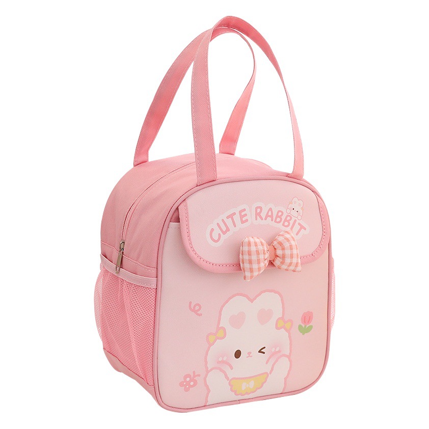 Bolsa de almuerzo portátil de gran capacidad bolsa de almuerzo de aislamiento para estudiantes bolsa de almacenamiento bolsa de almuerzo de película de papel de aluminio engrosada al por mayor