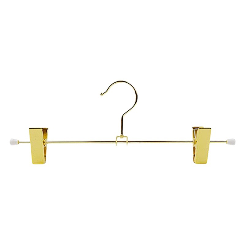 Ropa de metal percha tienda de ropa interior de las mujeres sujetador ropa interior sujetador rack ropa para niños gancho de oro clip al por mayor