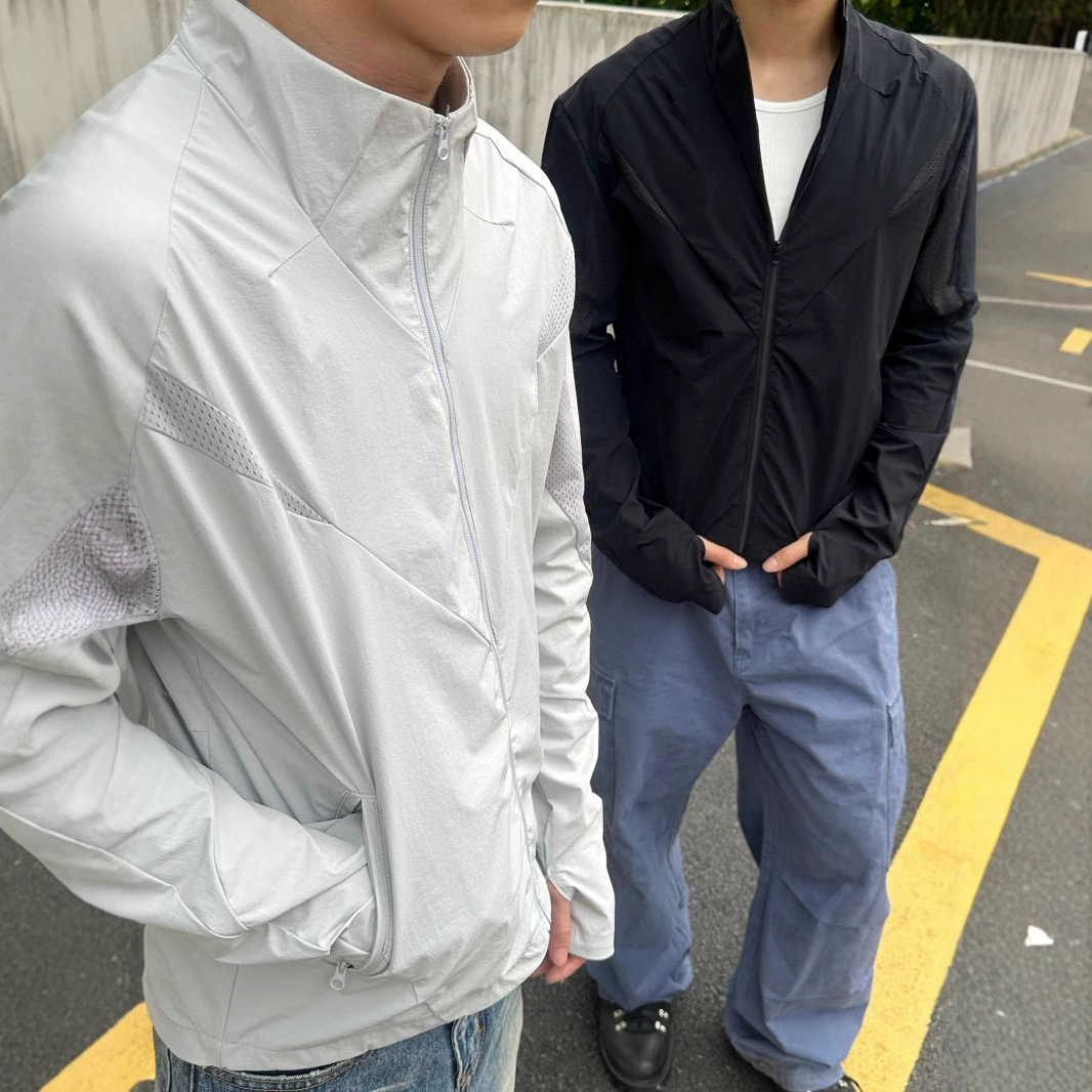 EME мужская солнцезащитный крем легкая тонкая стейк-воротник повседневный бег на открытом воздухе контур сетчатого оригинального солнцезащитного крема