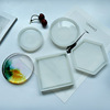 Round square epoxy resin, mold, silica gel crystal, handmade