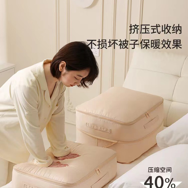 Labelable, See-Through down Jacket and Quilt Storage Bags, Large Capacity for Moving, Travel, Packing Clothes, Vacuum Bags with Visibility