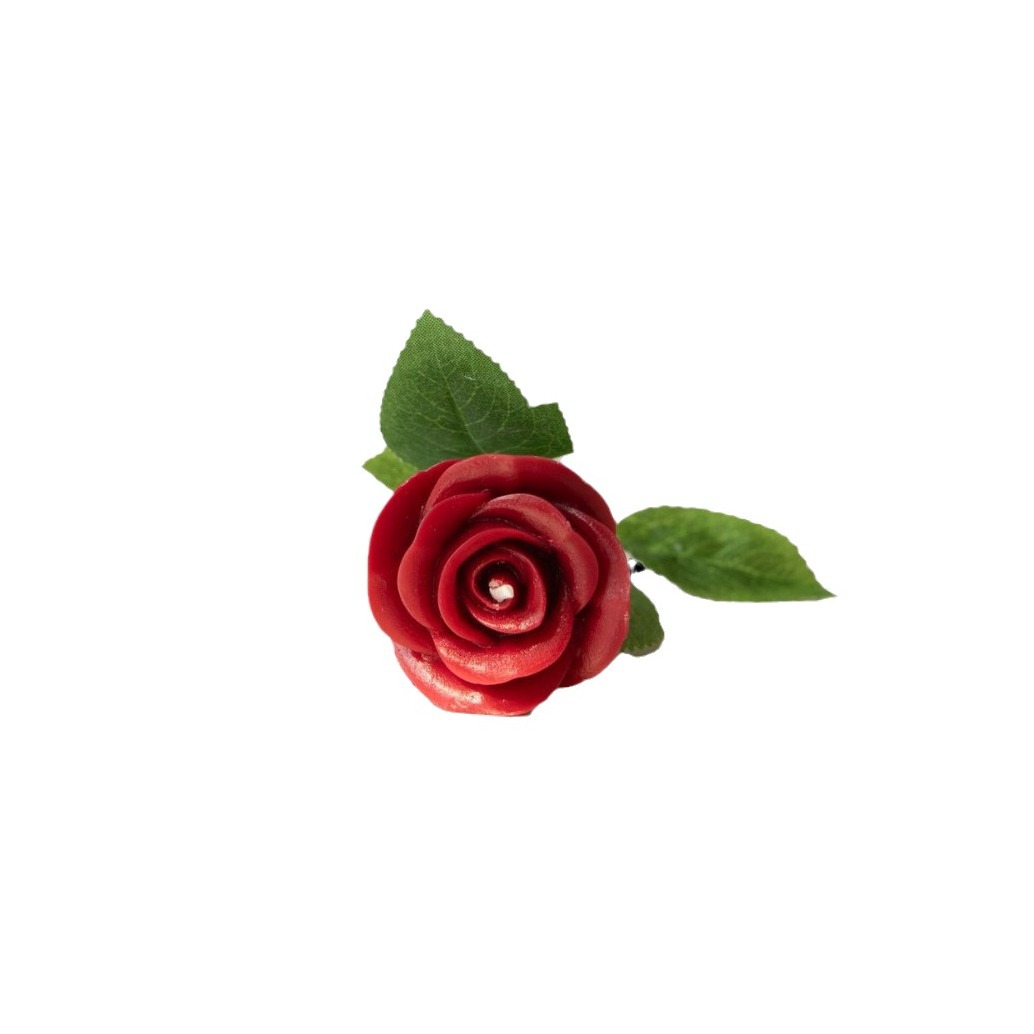 Velas de aromaterapia de rosas de simulación avanzada de venta caliente transfronteriza, recuerdos románticos del día de San Valentín, decoraciones decorativas al por mayor de venta caliente