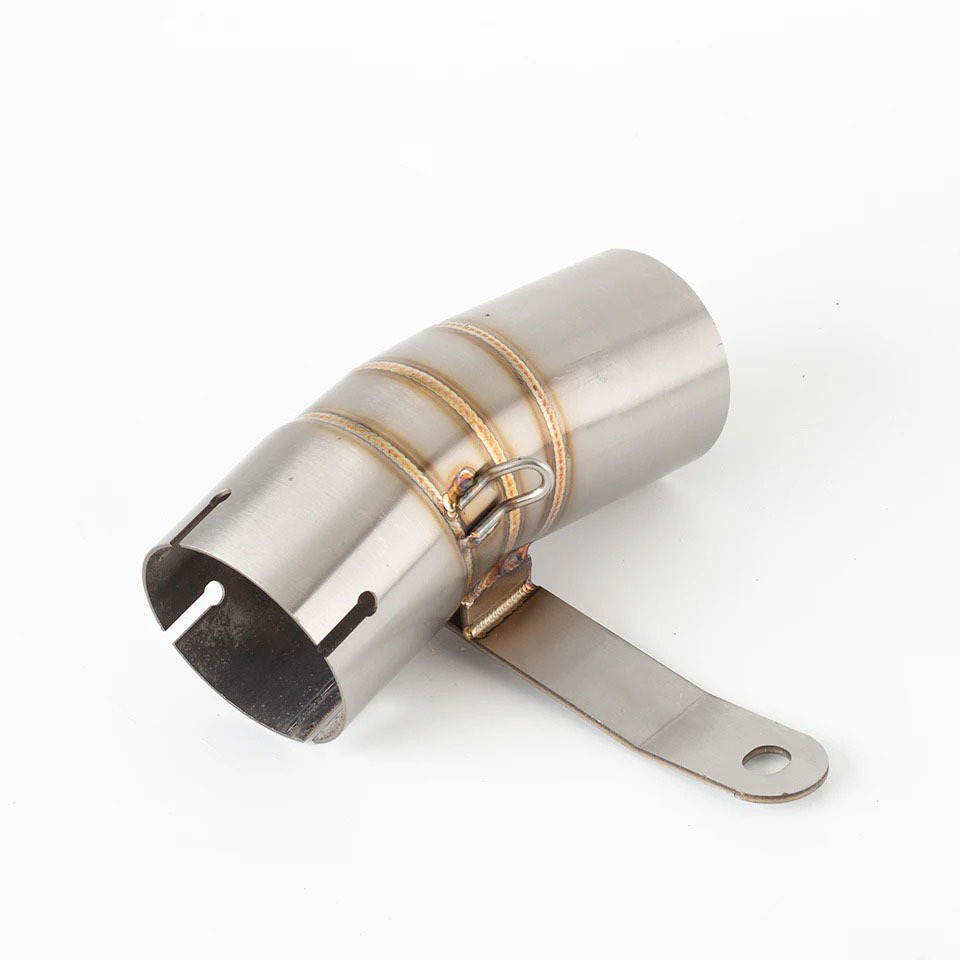 Motorcycle Exhaust Pipe Mid-Section S1000Rr Modified Exhaust Pipe Without Drum Mid-Section S1000R S1000 Rr