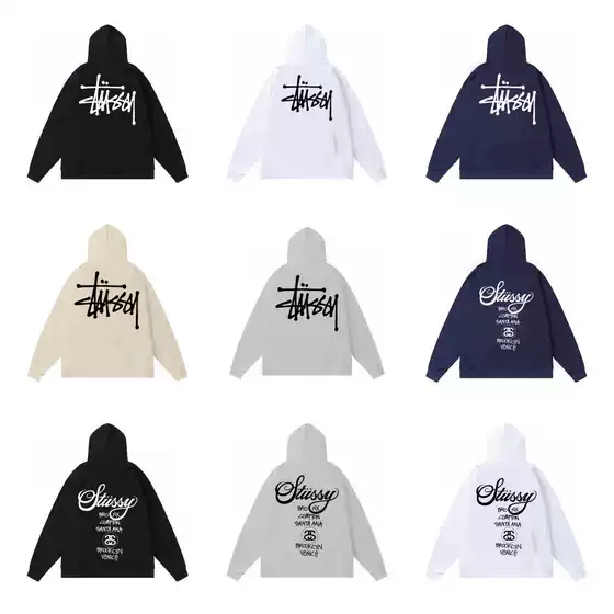 Cross-Border Dropshipping 2024 New Classic Printed Black 8 Sweatshirt Parade Youth Pullover Sweatshirt