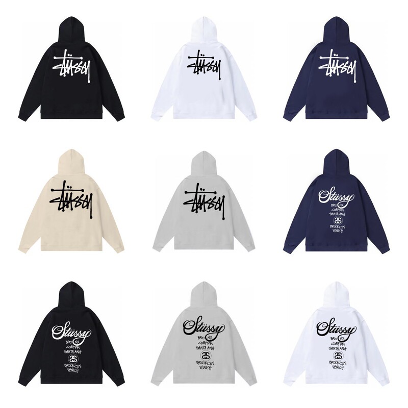 Cross-border hair 2024 new classic printed black 8 sweater parade youth pullover sweater Cross-border hair 2024 new classic printed black 8 sweater parade youth pullover sweater