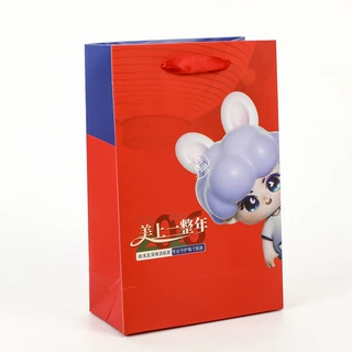厂家礼品袋纸袋定制购物袋儿童节卡通礼物袋幼儿园小学生伴手礼袋