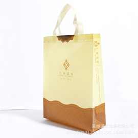 定做宣传自己品牌的温泉酒店度假村无纺布彩印覆膜礼品手提包装袋