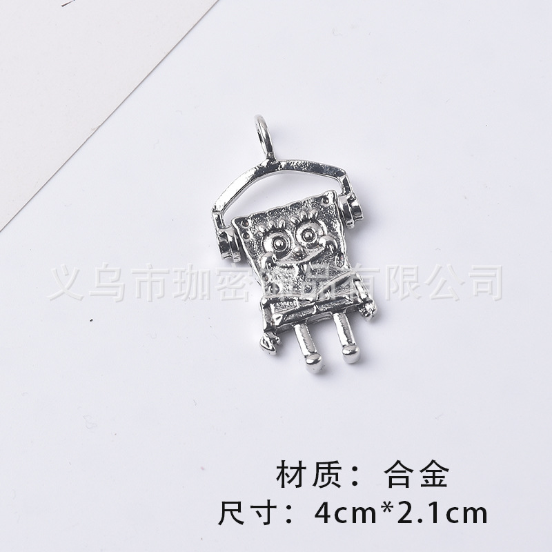 Collar de calle europeo y americano moda masculina hip hop estilo frío todo partido Internet celebridad aleación personalidad moda femenina ins suéter cadena colgante