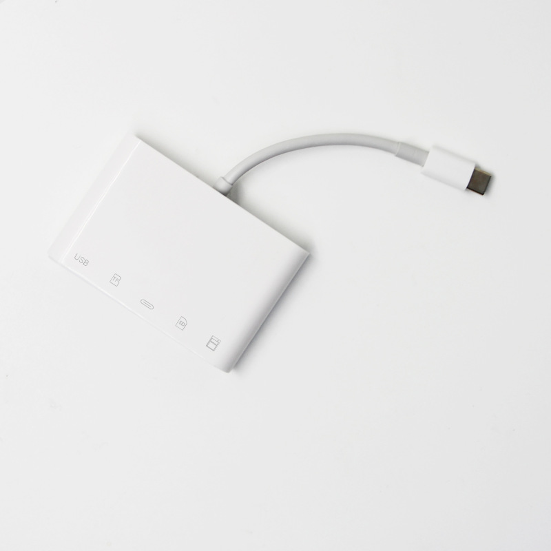 工場直接 Android/Apple 携帯電話多機能カードリーダー拡張ドック OTG コンバータに適しています|undefined