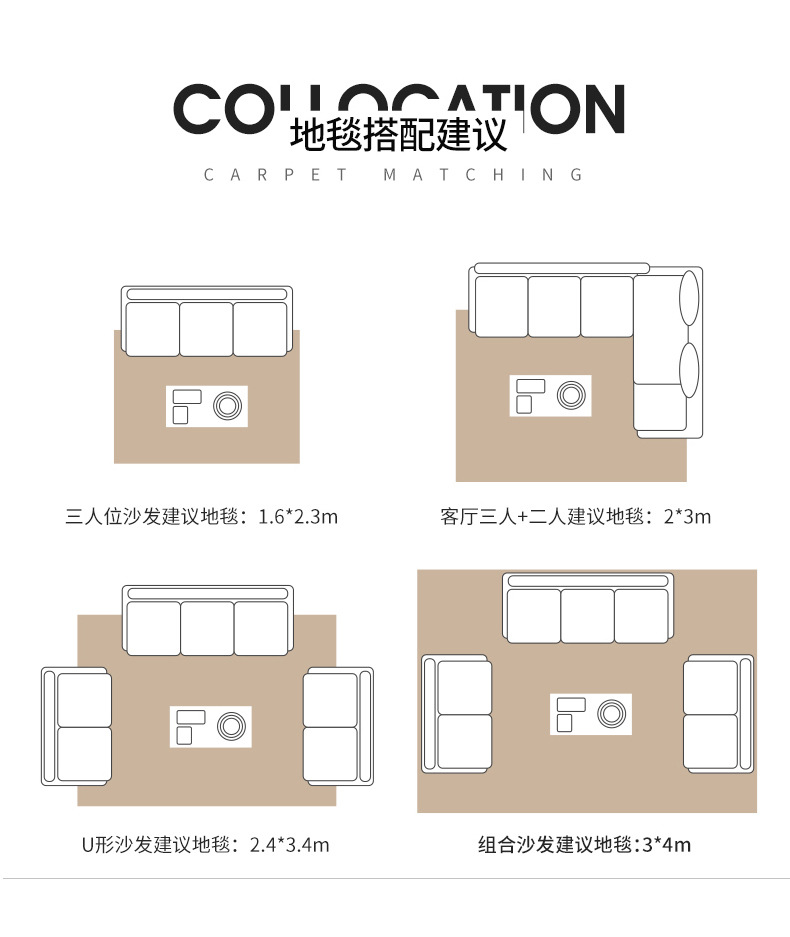 跨境地垫,卧室地毯,地毯代发,地毯地垫