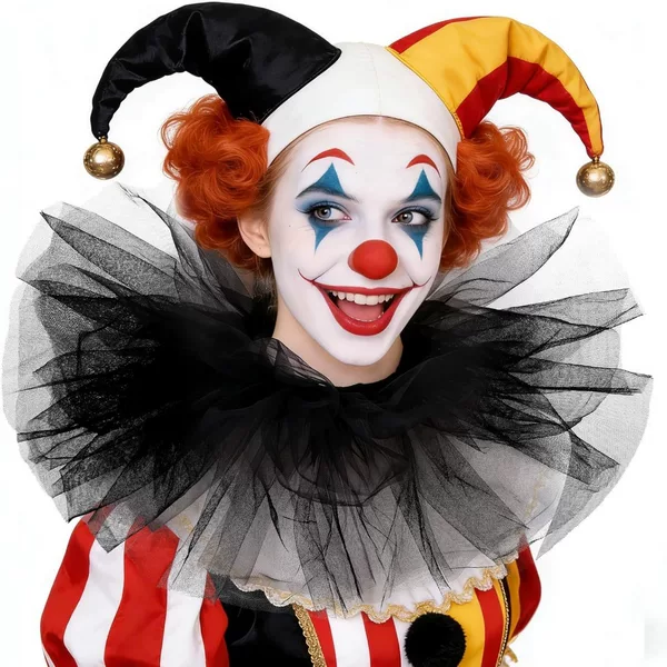 Clown costume accessories, fake collar, Halloween clown collar, Christmas European mesh shawl, role-playing costume, cosplay