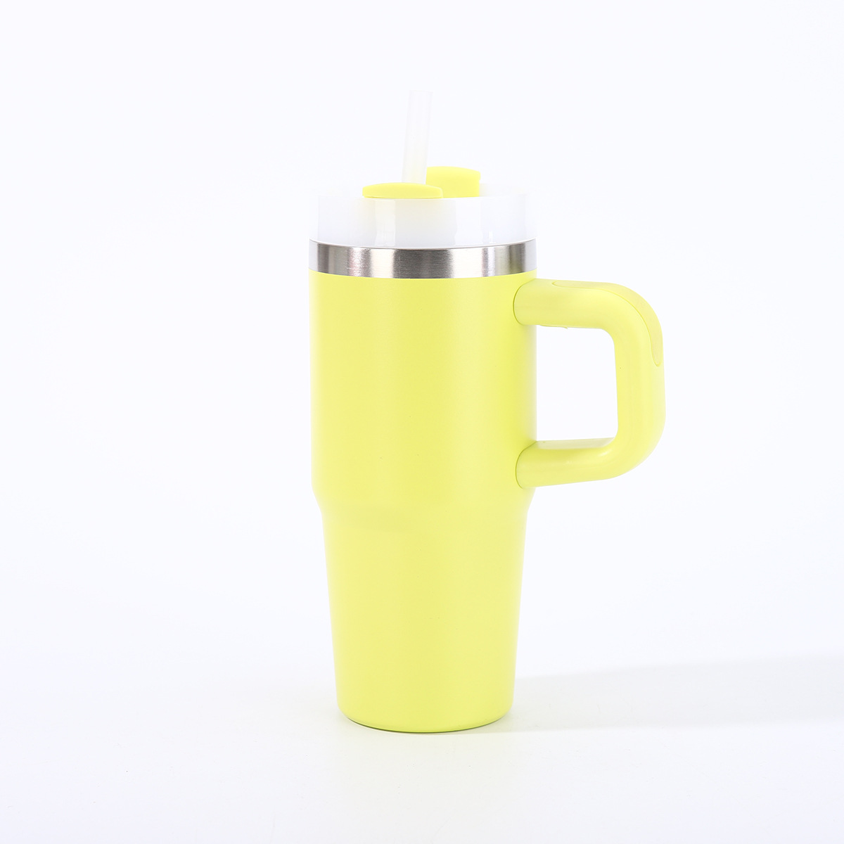 Transfronterizo simple taza de automóvil de 14oz 304 taza de aislamiento al vacío de acero inoxidable taza de automóvil portátil al aire libre taza de automóvil