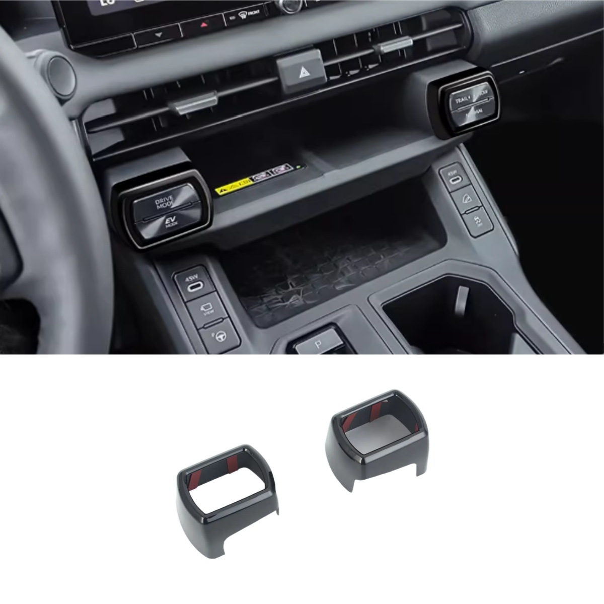 Suitable for Toyota 26 Models Rav4 Rongfang Handle Sticker Modification New Rav4 Rongfang Door Handle Exterior Decorative Sticker