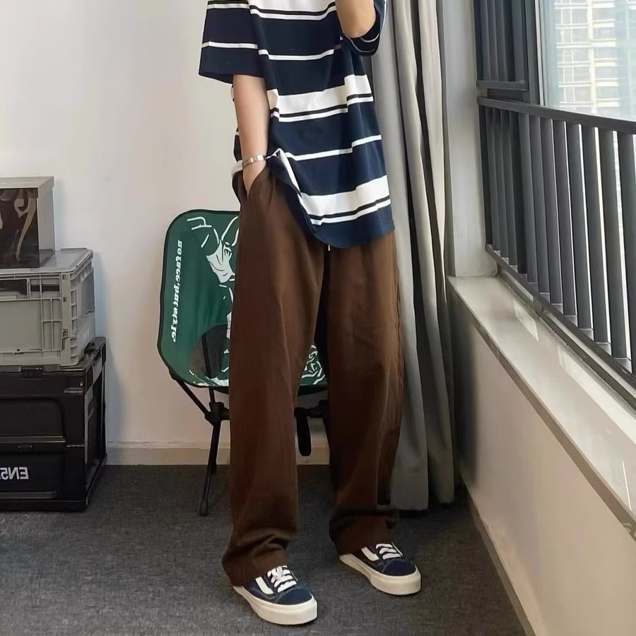 Autumn Japanese retro trend trousers