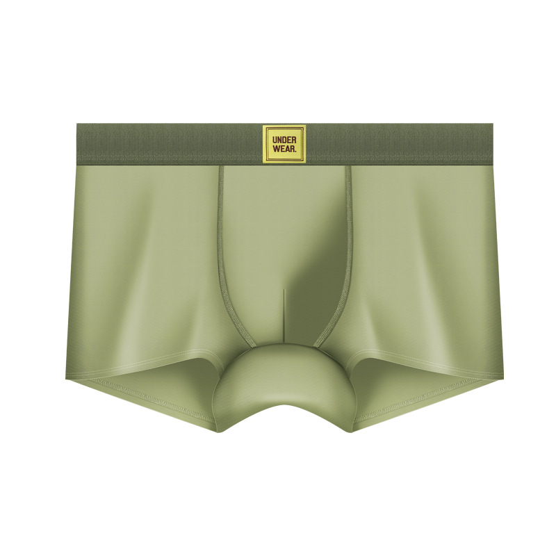 Pantalones interiores de hombre nuevo algodón de otoño sencillo transpirable 10A antibacterianos pantalones de cintura media adultos pantalones cortos