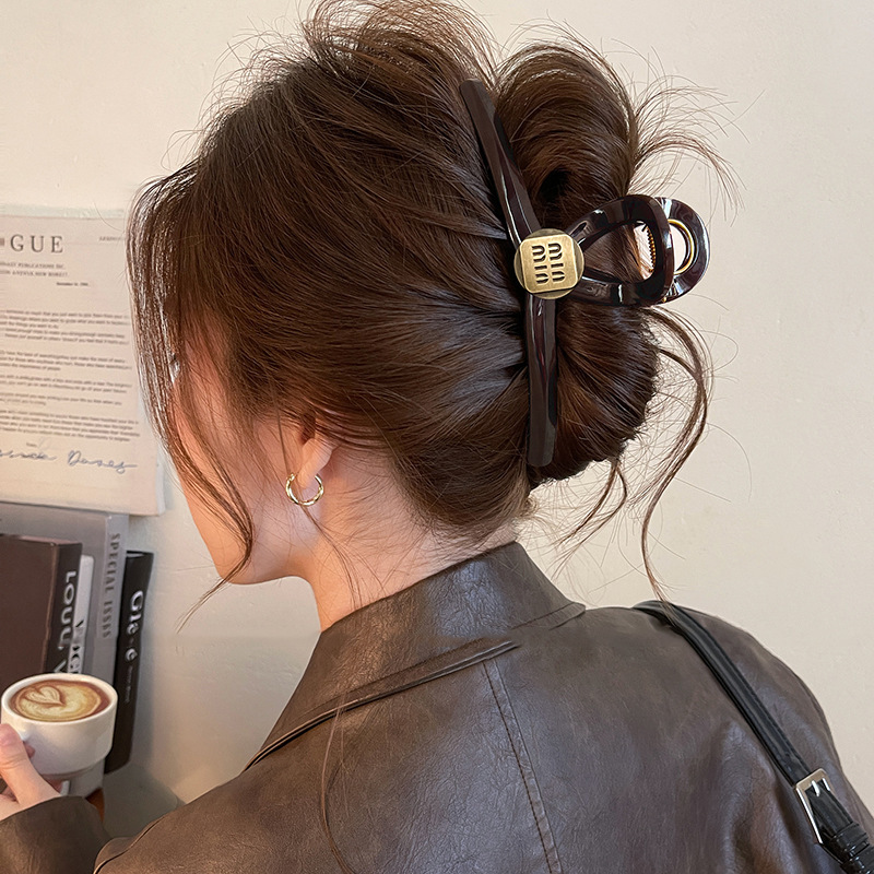 _01호 [초콜릿브라운] 대형 원형 레터링 (13cm)