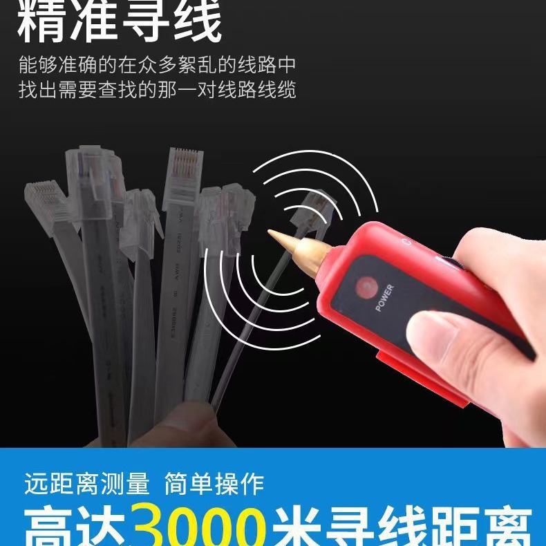 Kit de herramientas de prueba de red para instrumento de patrulla multifuncional neutro inglés