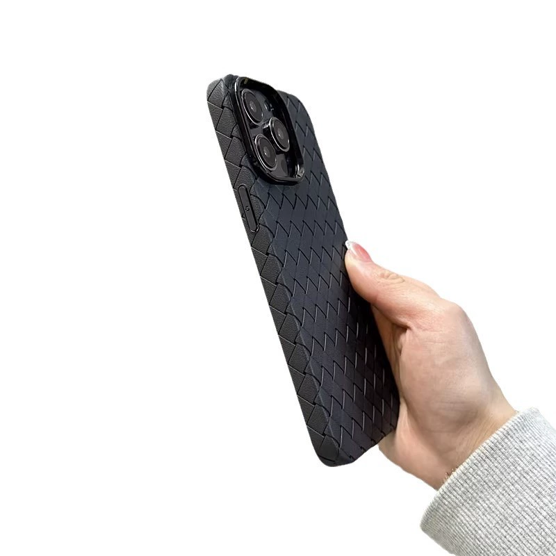 Яблоко, тканый чехол iPhone 17, дышащий совместимый чехол для телефона, защитный футляр, айфон, защита от падения, 15премакс