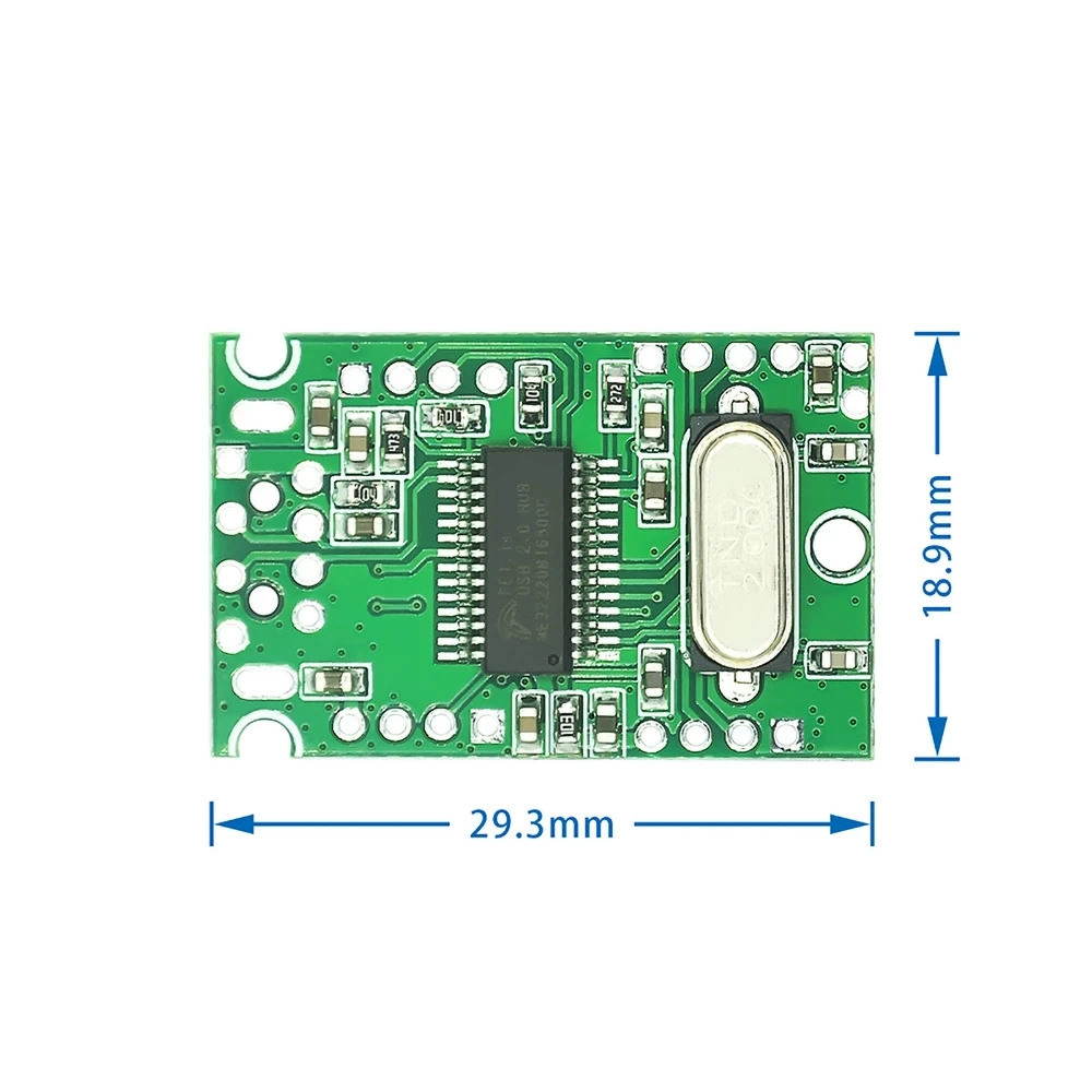 USB2.0 модуль расширения HUB 1:4, 1 на 4 интерфейса, подключение к плате разработки, бездрайверный