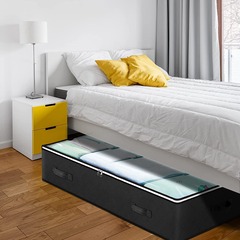 アマゾンの不織布のベッドの底の綿の収納ボックスの服の防塵防湿整理袋は収納ボックスを畳むことができます。