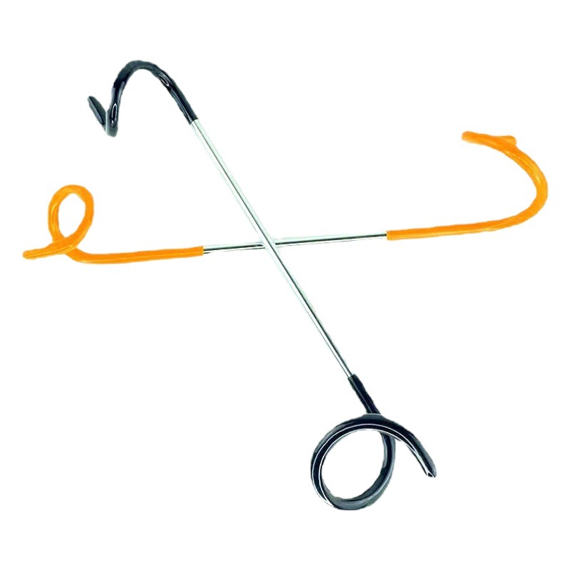 Gancho de lámpara de vapor al aire libre camping multifuncional metal lámpara de carpa de dos vías gancho de cola de cerdo gancho de almacenamiento de doble cabeza tipo S