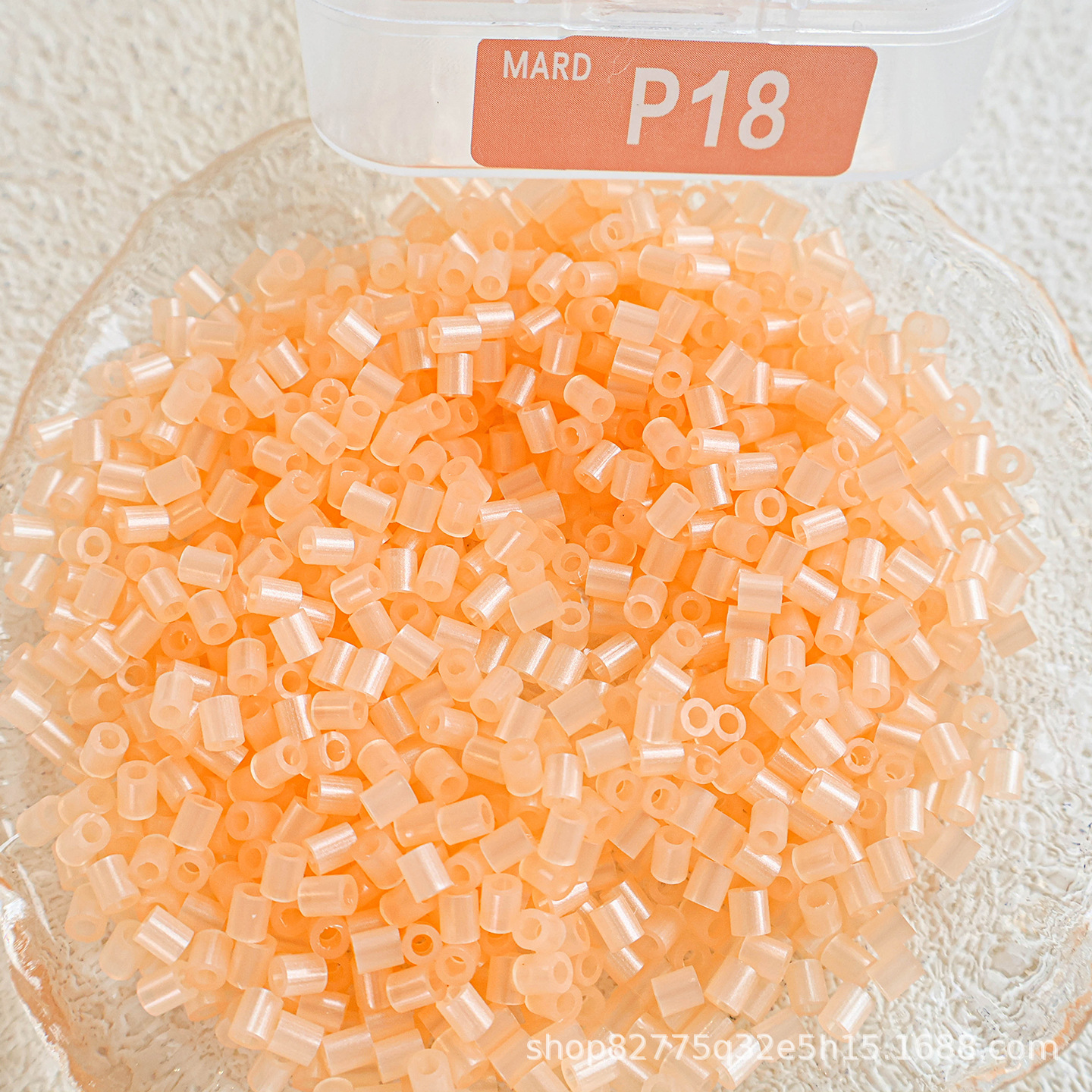 Recarga de Cuentas de Fusión DIY 250g de Plástico PE