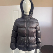 冬季男士双拉链款式棉服外套纯色防寒外贸棉衣男棉袄跨境男女装