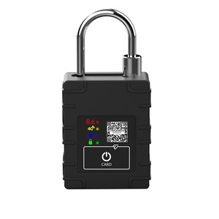4G CAT1 smart padlock railway access door management warehouse monitoring remote unlocking