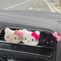 Симпатичный KT плюшевый выемка воздуха зажим для автомобиля Ароматерапия для кондиционирования воздуха украшения мультяшный украшения для автомобиля универсальная оптовая продажа