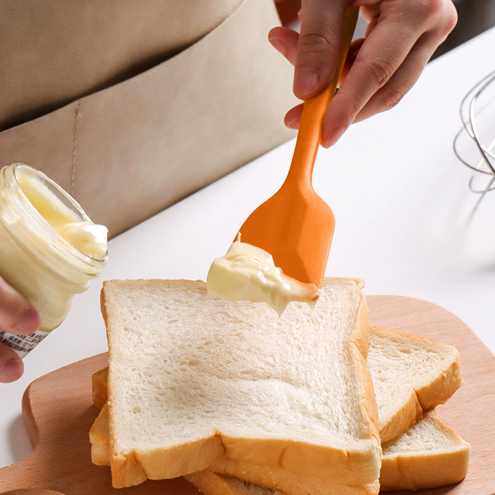 Silicone scraper, set, cream shovel, 2 pieces