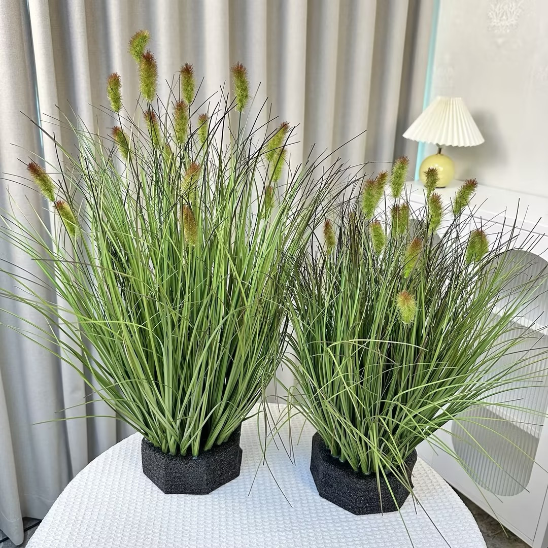 No. 4 Big Hairy Cordyceps Otoño Cabeza verde 65cm(19 cabezas)