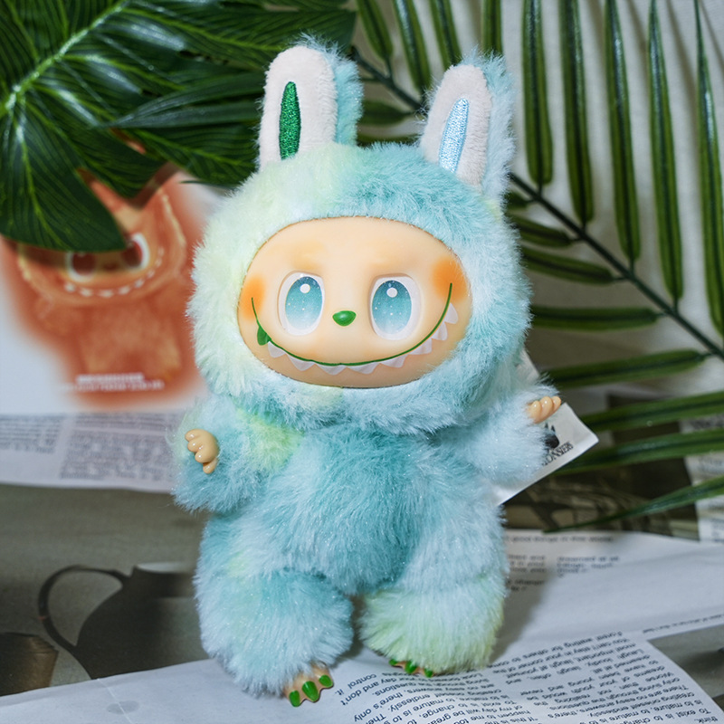 Angelino Jefe ZIMOMO LABU TABLABU Serie de adornos muñecas de peluche colgantes de llaves