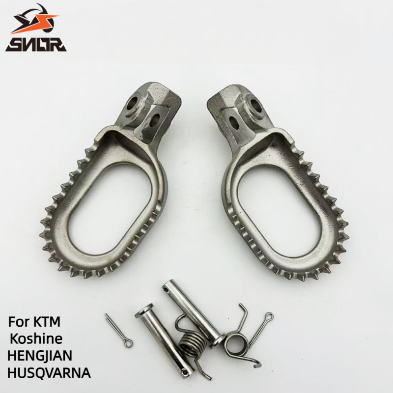 Suitable for Off-Road Ktm Husqvarna Gas Gas Hengjian Keweisi Stainless Steel Footrests That Can Be Lowered and Moved Suitable for Off-Road Ktm Husqvarna Gas Gas Hengjian Keweisi Stainless Steel Footrests That Can Be Lowered and Moved