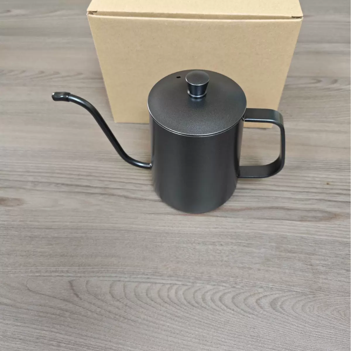手冲壶.咖啡壶特氟龙器具不锈钢.批发.黑色