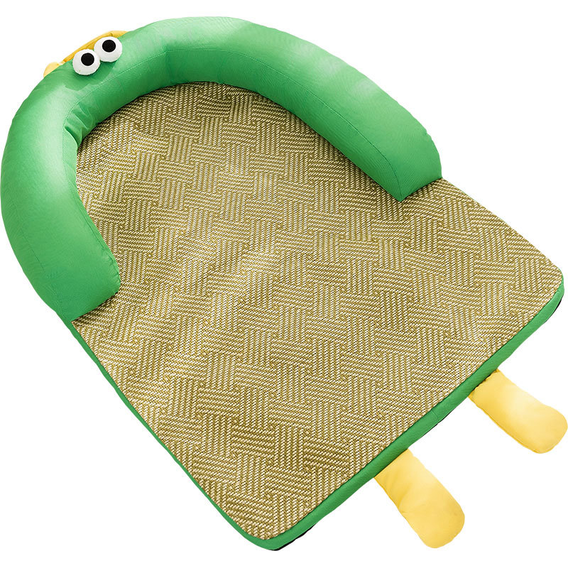 Primavera y verano Gato Ojos grandes Monstruo Cojín Almohada Nido para gatos Sofá fresco Nido para perros Refrescante Nido para mascotas Almohadilla para perros