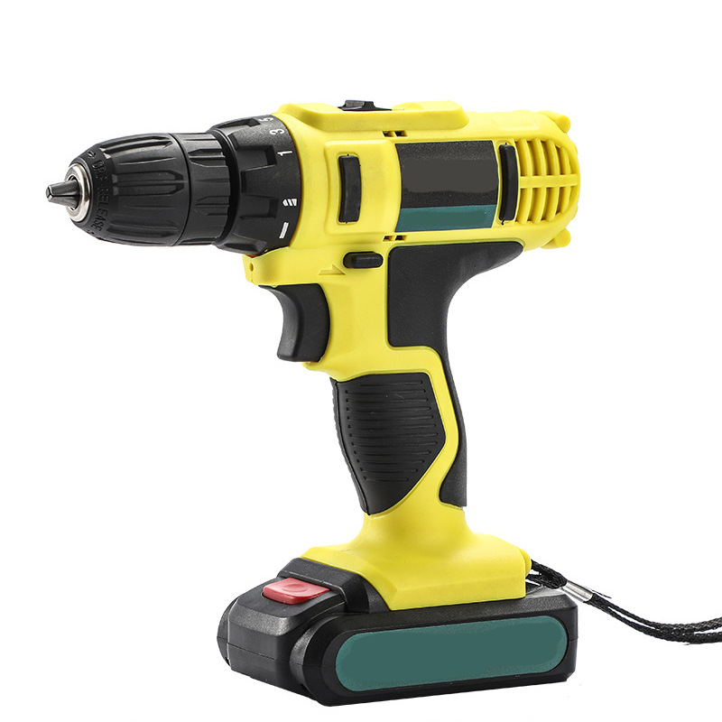 Shuangxin48 Vf Hand Electric Drill Double-speed Lithium Electric Drill Pistol Drill Rechargeable Screwdriver Impact Drill Household