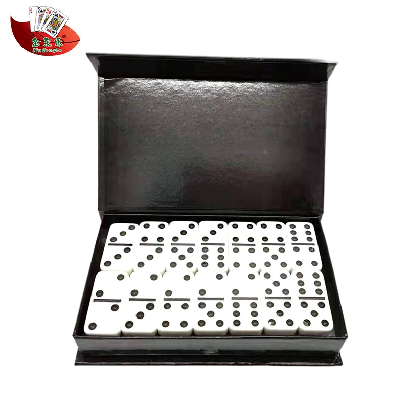 Домино Подарочная коробка DOMINOES поставка Настольная Игра домино игра Карта шахматы карта цвет слоновой кости секрет