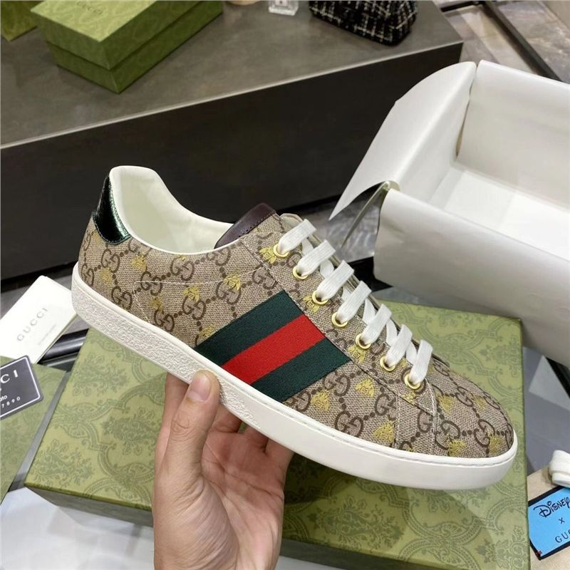 Gucci Ace Low GG Supreme Bees 550051 9N050 8465