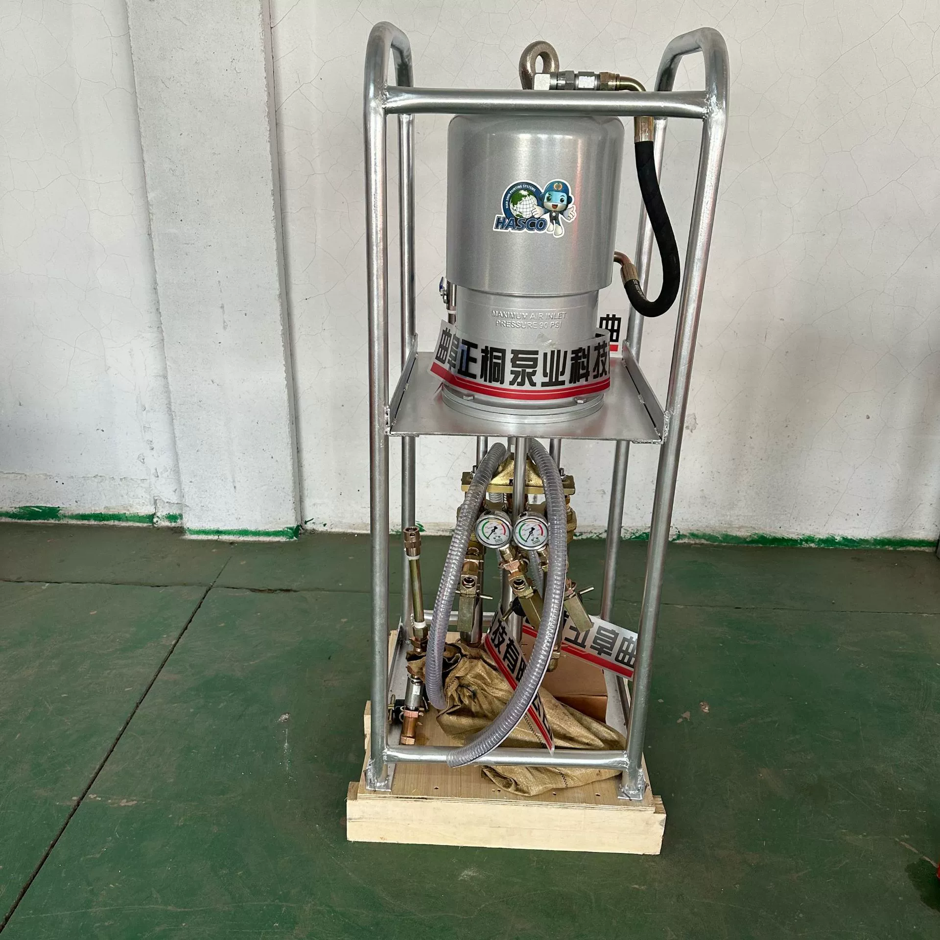 Химический суспензионный насос ZZQ-1.2/тип 6 двухцилиндровый двухжидкостный вертикальный литьевой станок и аксессуары