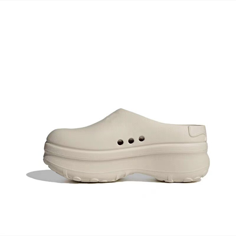 Original Mule Clogs Chef Shoes from Putian, Thick-Soled, Height-Increasing, Non-Slip, Unisex Couple's Clogs with Original Box, Half-Slipper Style