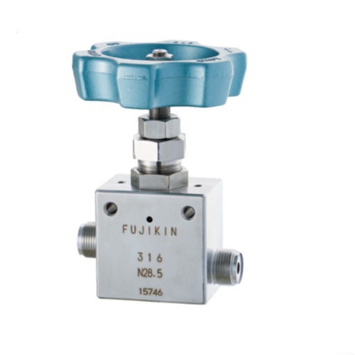 进口Fujikin富士金FUBFN-71M-6.35#A手动截止型波纹管阀