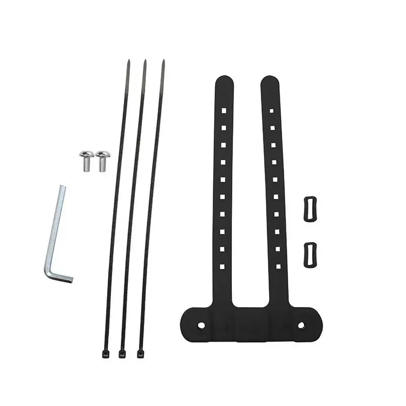 自行车水壶架转换座滑板车硅胶绑带无螺丝孔车架可安装水壶架固定