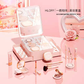 HLOFF韩洛妃一鹿相伴彩妆礼盒套装化妆品护肤套盒七夕情人节礼物