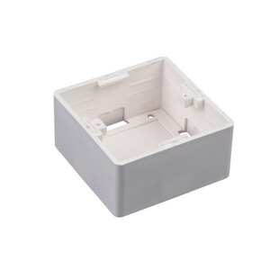 80X80Mm Bottom Box European Panel Bottom Box French 40mm Height Bottom Box Information Panel Installation Box Wall