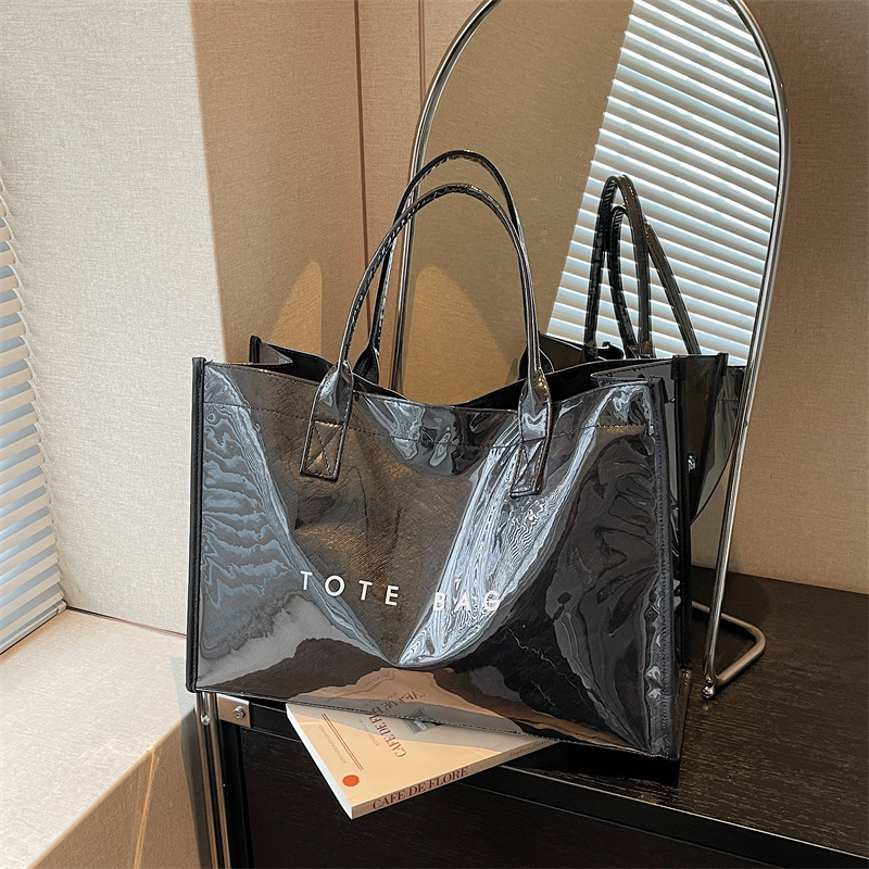2026 Early Spring Effortless Casual Commuter Handbag Large Capacity Stylish Simple Waterproof Shoulder Tote Bag - Thumbnail 8