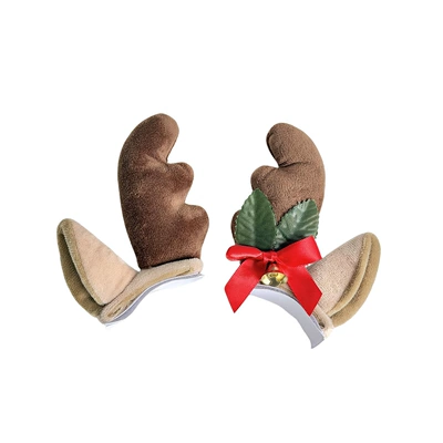 Motosiklet dəbilqələri Rider Helmet Decoration Cute - elk-antlers