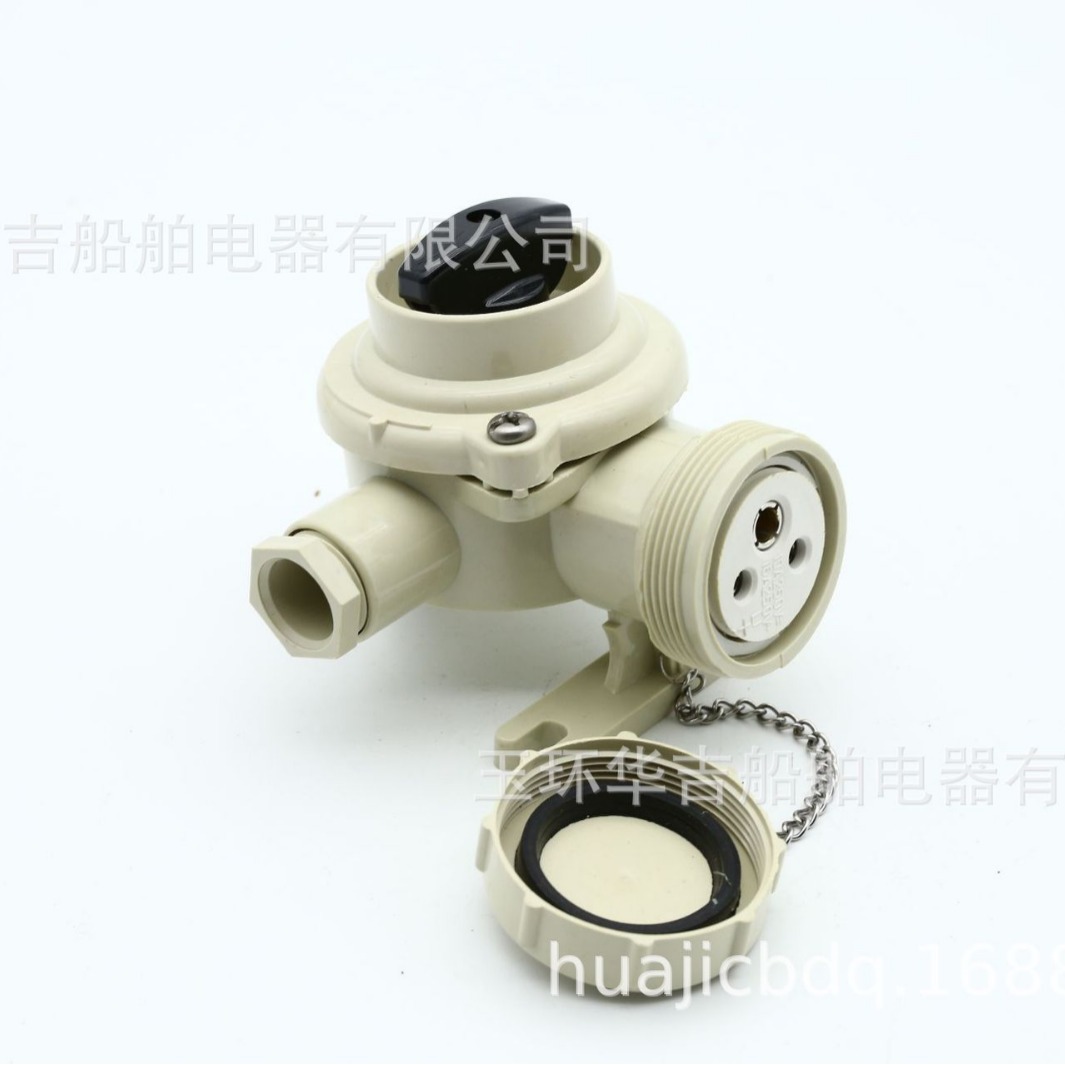 船舶尼龙开关带插座CZKS201-3   船用开关带插座