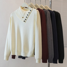 大码女装2025秋冬新款设计感针织衫200斤胖MM气质毛衣打底衫8966