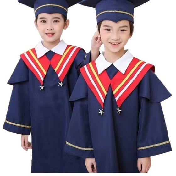 Children's Doctor's Uniform, Kindergarten Bachelor's Uniform Suit, Graduation Season Clothing, Primary School Students' Graduation Ceremony, Boys' and Girls' Dresses