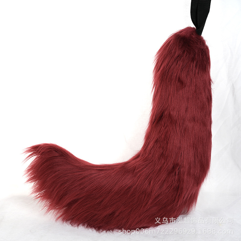 大きいサイズの手は獣の耳の獣の尾のぬいぐるみのコスプレのアクセサリの道具のキツネの尾の狼の尾のアクセサリを作ります。|undefined